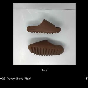 Used in good condition Yeezy “flax” slides